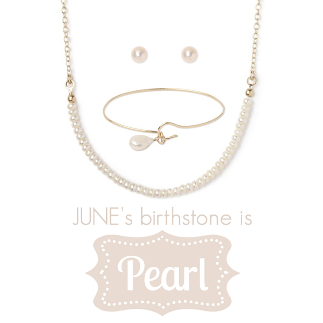 Pearl Jewelry for June birthstone